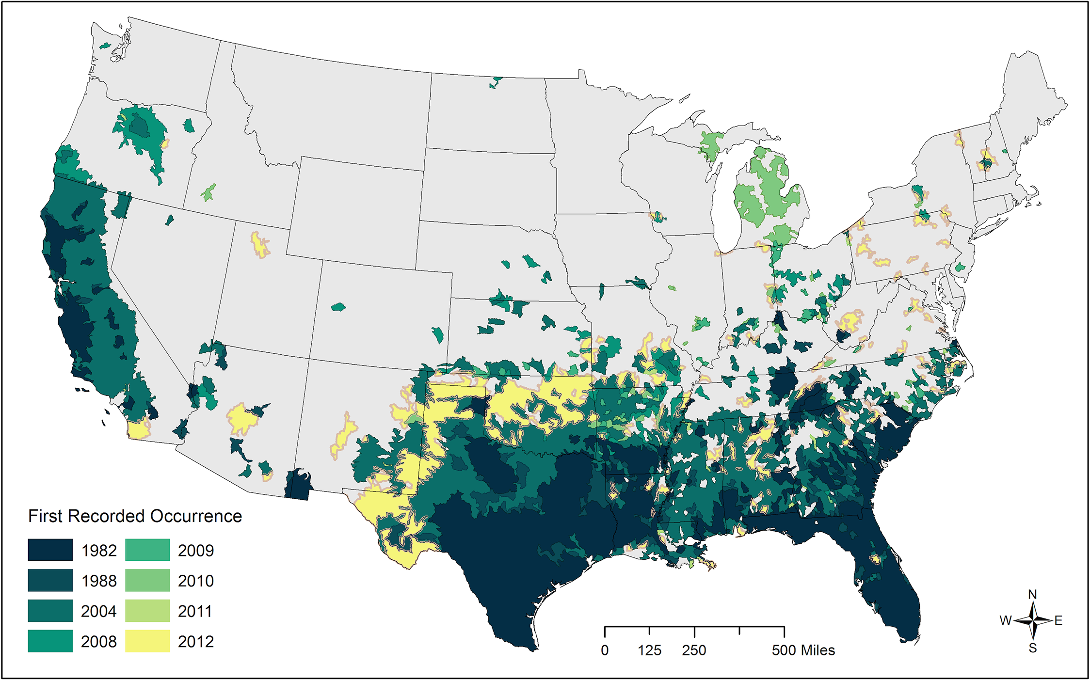 Study maps the potential for the spread of wild pigs Conservation